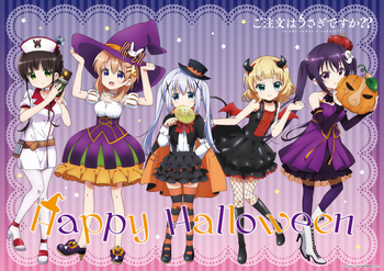 ご注文はうさぎですか？？」ローソンハロウィン 店舗限定フェア