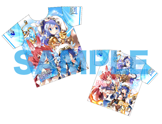 CHIMAME CHRONICLE フルグラフィックTシャツ CHIMAME CHRONICLE フルグラフィックTシャツ